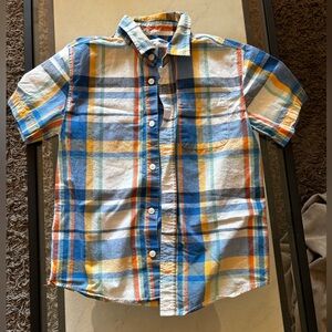 Boys Medium button up shirt